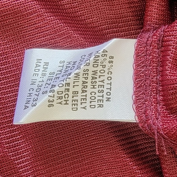 NWT Umgee Long Sleeve Open Back Dress S - Picture 11 of 11